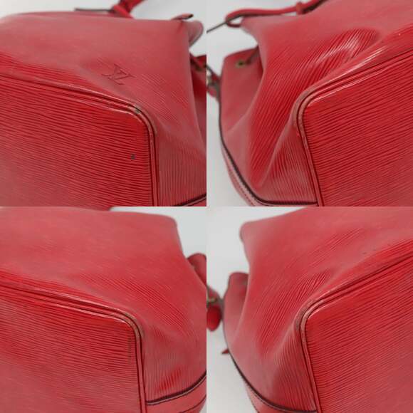 LOUIS VUITTON Epi Petit Noe Shoulder Bag Red M44107 - Picture 10 of 12
